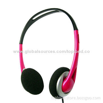 Computer Headset with 3.5 Stereo Plug, 1.5m Cable Length, 40mm Speaker Range